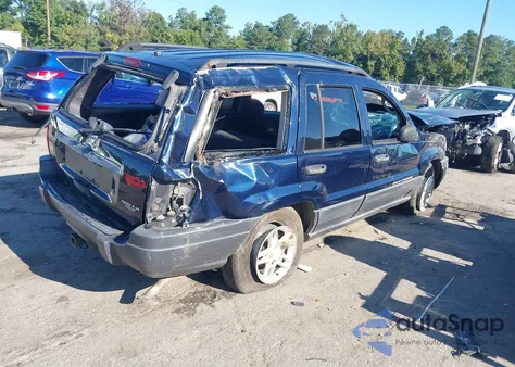 2004 Jeep Grand Cherokee Laredo из США, поврежденный, VIN 1J4GW48S84C345088